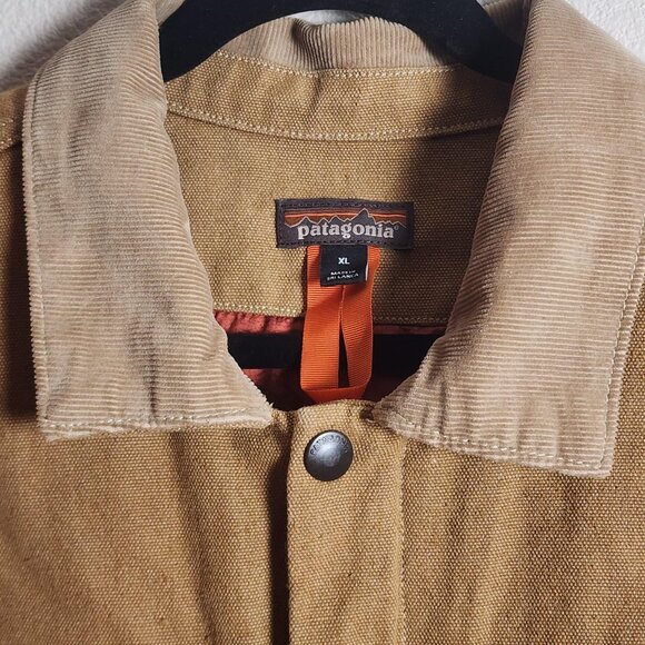 Patagonia Jacket Mens XL Brown Iron Forge Hemp Canvas Ranch Workwear Coat - Picture 4 of 14